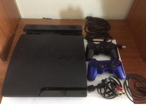 Play Station 3 Slim 320gb Dos Controles Fancooler Cable Hdmi