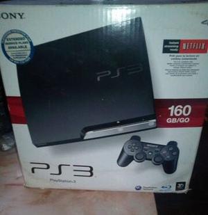 Playstation 3 Slim 160gb Usado Como Nuevo