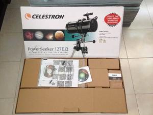 Telescopio Celestron 127eq Powerseeker Usado Casi Nuevo