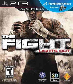 The Fight Light Out Ps3 Usado