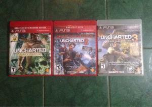 Uncharted Ps3 Trilogía
