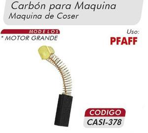 Carbones Maquina.coser Motor Grande Singer Pfaff Casi 378