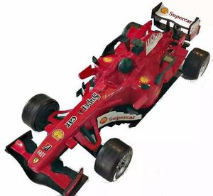 Carro F1 Juguete Niños 24cm Luces Sonido Grande Ferrari