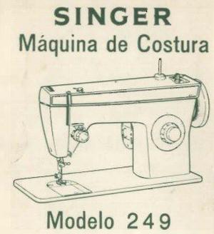 Manual Maquina De Coser Singer 249