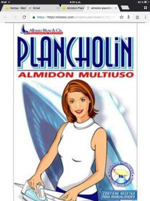 Plancholin Almidon Multiuso(escaras Dermatitis Manualidades)