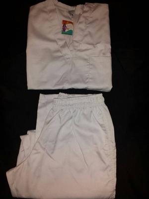 Uniforme Blanco Medico Enfermera