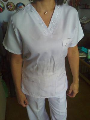 Uniforme De Enfermera Blanco