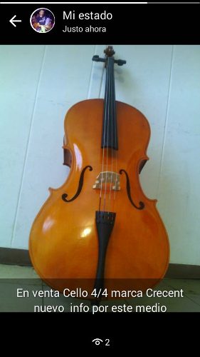 Cello 4/4 Crecent Nuevo