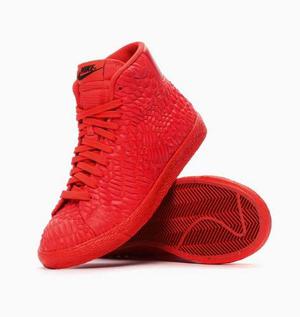 Espectaculares Botas Nike Blazer Red Talla 5 Us