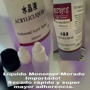 Liquido Monomer Morado Importado Por Onzas