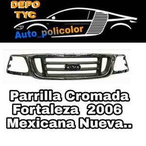 Parrilla Cromada Fortaleza Mexicana  Nueva