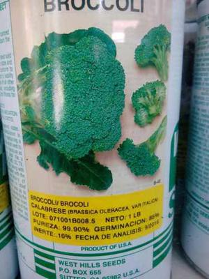 Semilla De Brócoli Calabrese. 500gr.