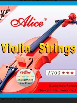 Un Juego De Cuerdas Para Violin Completo Y 2-nd 3-rd