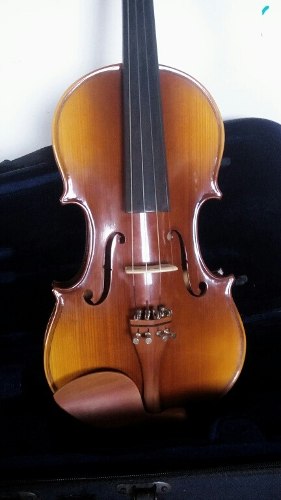 Violin 4/4 Marca Lotto Con Arco Y Estuche Duro