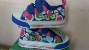 Zapatos Deportivos Luces Niña Cartoon Network Talla 22 Al