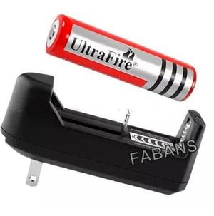 Cargador Para Pila Ultrafire v Bateria Fabans