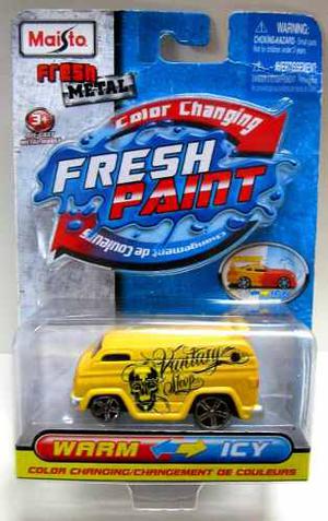 Maisto Van Vantasy-fresh Paint - Serie Warm-icy Escala 1:64