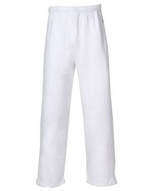 Open Bottom Fleece Pantalón De Hombre Badger Sport L Blanco