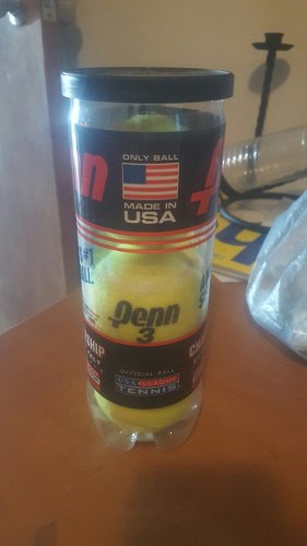 Tubo De 3 Pelotas De Tennis Penn Made In Usa