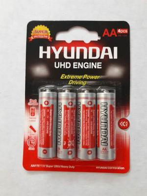 Baterías Pilas Doble Aa Hyundai De Carbon