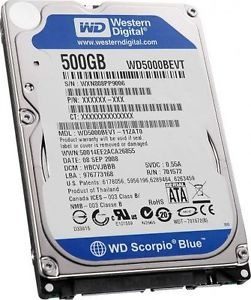 Disco Duro 500 Gb Wd 2.5 Data Laptop, Pc Ps3, Xbox