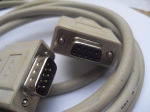 Cable Serial Db9 / Com / Rs232 Macho Hembra 1.9 Metros