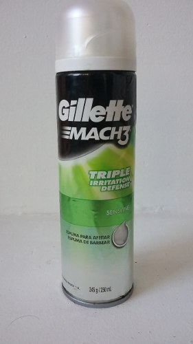 Espuma De Afeitar Gillette Mach 3