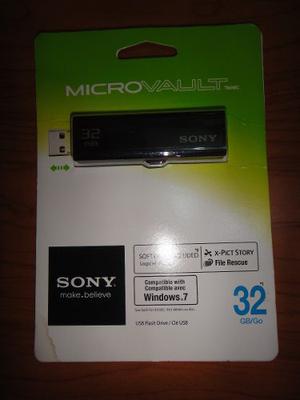 Pen Drive Sony Micro Vault De 32 Gb