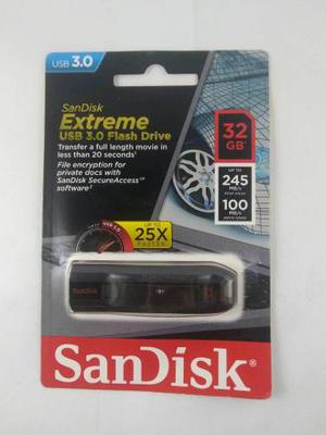 Pendrive 32gb Usb 3.0 Alta Velocidad Sandisk 100% Original