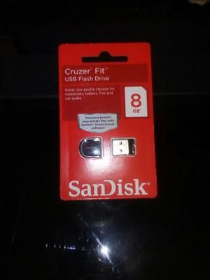 Pendrive Sandisk 8gb Cruzer Fit