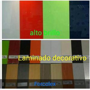 Formica Alto Brillo Naranja Y Verde Abierto Todos Los Días.