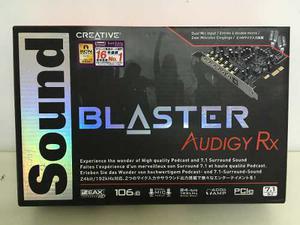 Tarjeta De Sonido Sound Blaster Audigy Rx