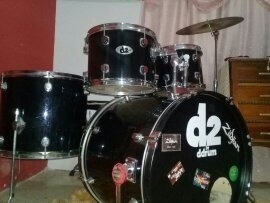 Bateria Acústica Marca D2 By Drumm