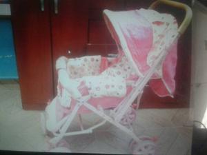 Coche Para Niña Baby Boogy(Poco Uso)