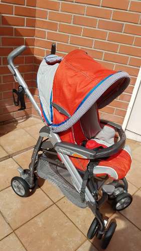 Coche Peg Perego Con Su Cojín Para El Bebé