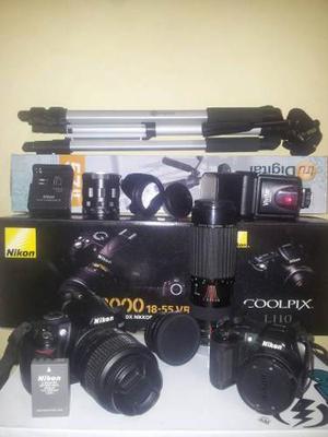 Nikon Semi Pro L110 Y Nikon D Reflex Profesional