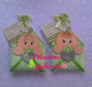 Recuerditos En Foami Para Baby Shower Y Nacimientos X Docena