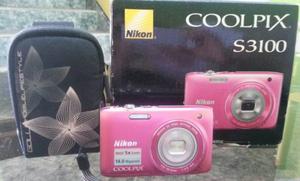 Camara Nikon Coolpix S Con Forro Memoria 2gb Casi Nueva