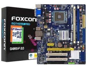 Combo Tarjeta Madre Foxcomm + Procesador + Memoria Ram 2 Gb