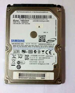 Disco Duro Samsung Para Laptop Sata 250gb