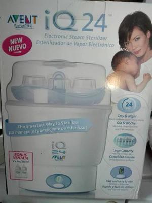 Esterilizador De Vapor Electronico Marca Avent Iq 24