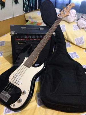 Hermoso Bajo Con Amplificador