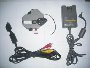 Lector De Psone. Adaptador De Corriente Y Cable Rca.