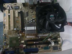 Placa Madre Asus P5gc-tvm Con Procesador