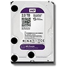 Wd Purple Surveillance Harddrive 2tb Sata 64mbcache Wd20purx