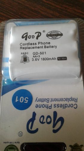 Bateria Recargable Para Telefonos Inalambrico Aax3 Gd-501