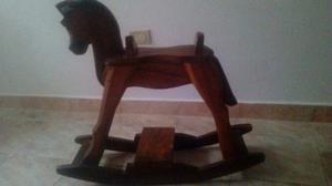 Caballo Mesedor De Madera