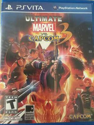 Juego Psvita Ultimate Marvel Vs Capcom 3