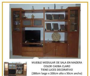 Mueble Modular Con Luces Decorativas