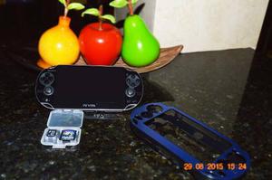 Ps Vita 3g Wfi Memoria 8gb Estuche Combo 3.65